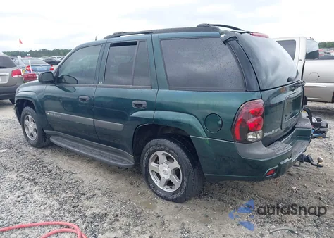 2004 Chevrolet Trailblazer Ls z USA, uszkodzony, nr VIN 1GNDS13SX42344208